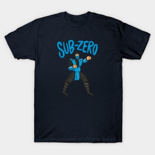 Sub-Zero Mortal Kombat Kartoon T-Shirt